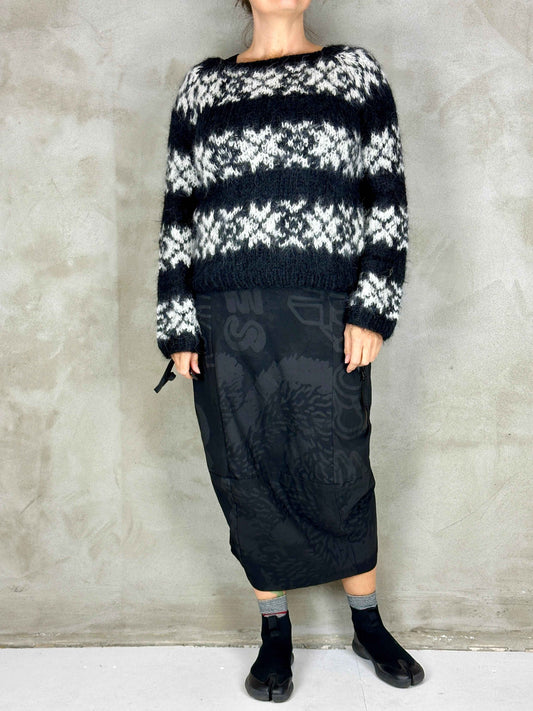 Gudrun & Gudrun Inka Black / Offwhite