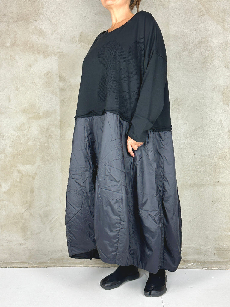 Black Label 3290918 Dress Black Print