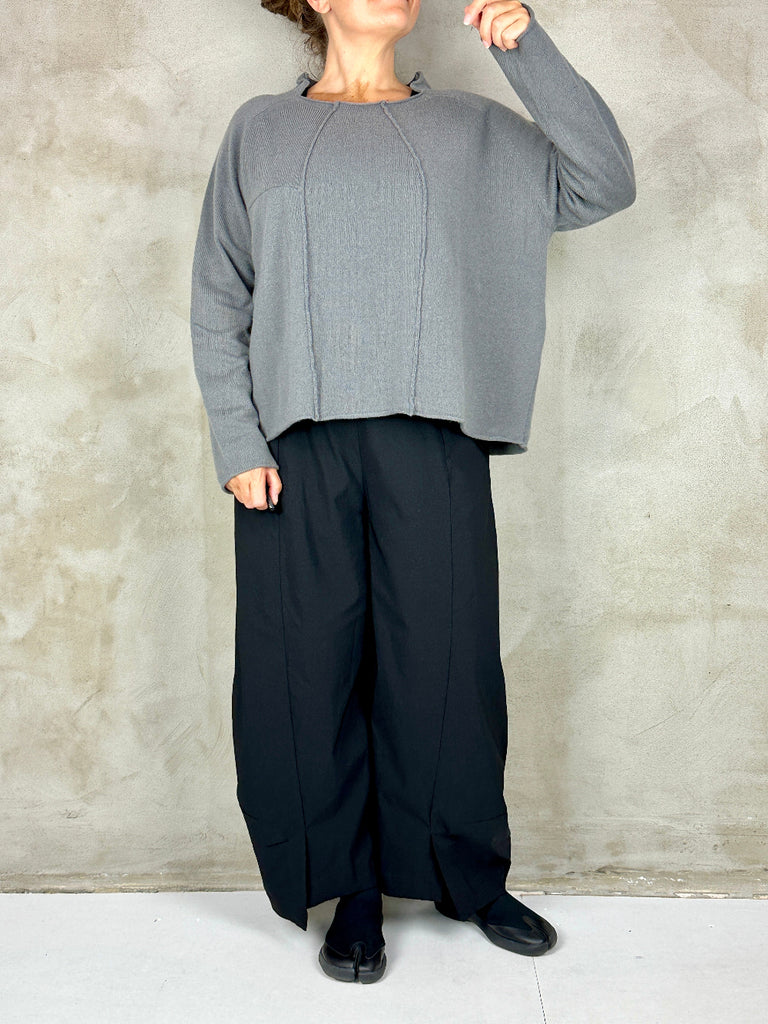 Black Label 3450701 Pullover Dark Grey