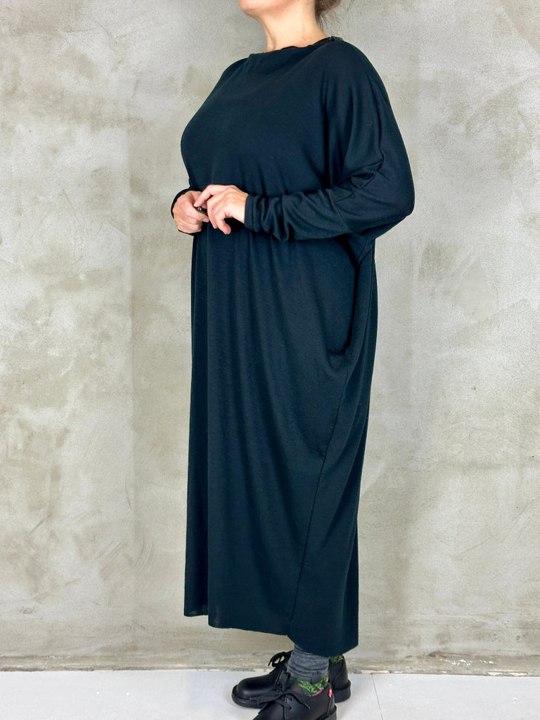 Liselotte Hornstrup Parrow Wool Dress Black