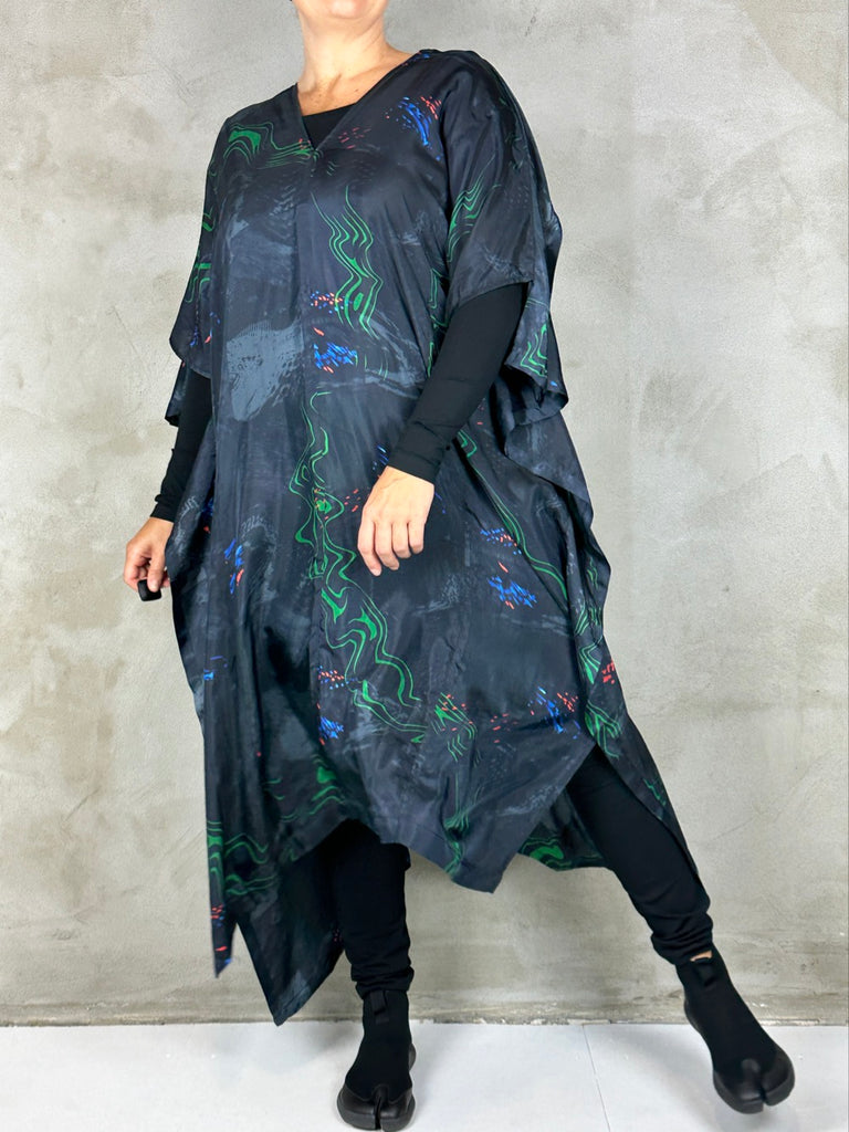 Henrik Vibskov Uncut Kaftan Dark Fireworks