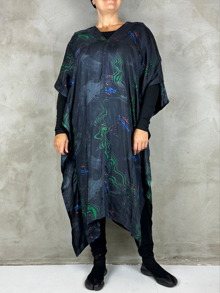 Henrik Vibskov Uncut Kaftan Dark Fireworks