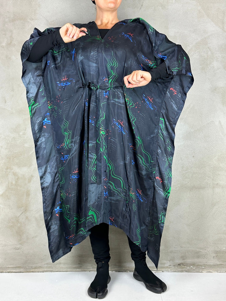 Henrik Vibskov Uncut Kaftan Dark Fireworks