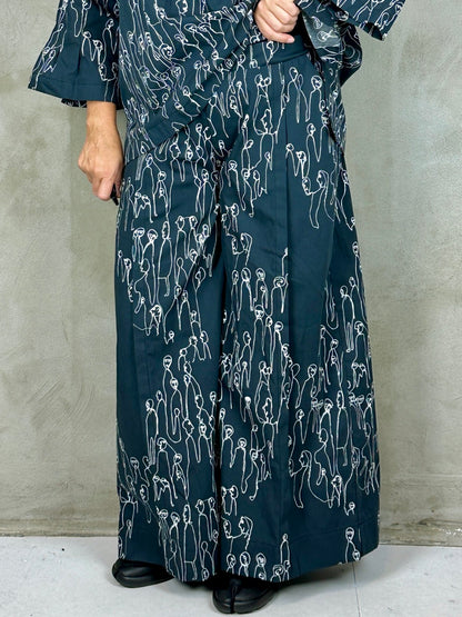 Liselotte Hornstrup Wenneberg Pants Human Print