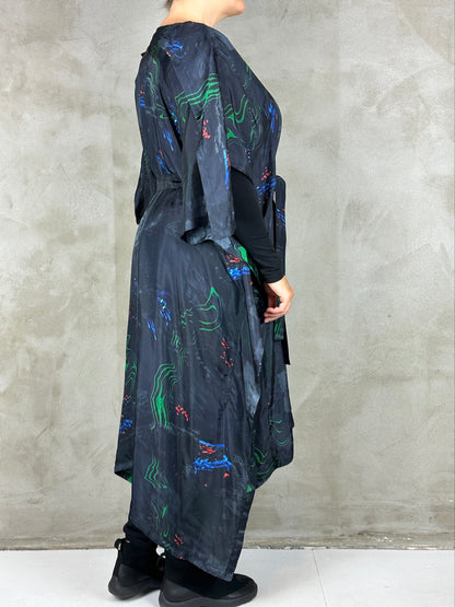 Henrik Vibskov Uncut Kaftan Dark Fireworks