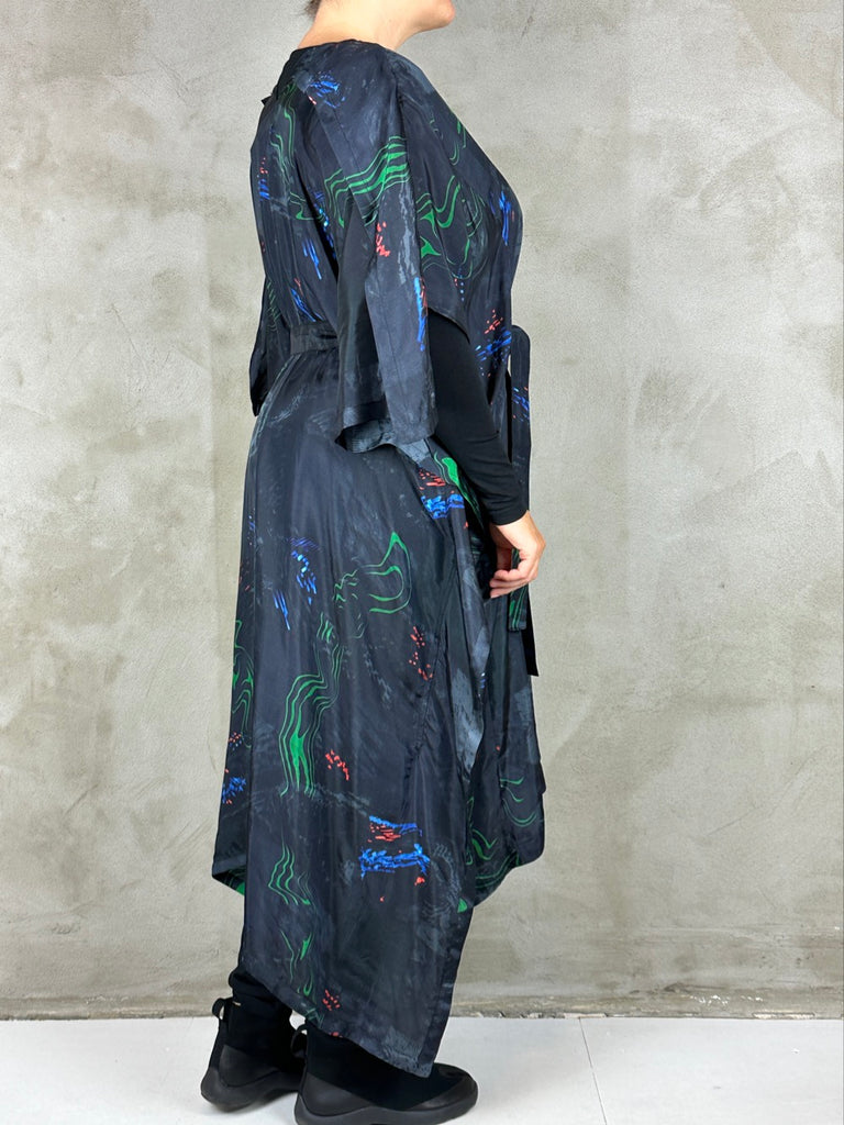 Henrik Vibskov Uncut Kaftan Dark Fireworks