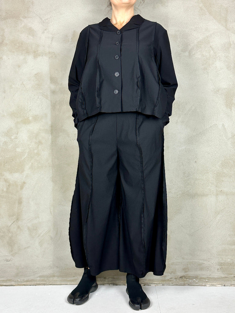 Black Label 3220115 Trousers Black