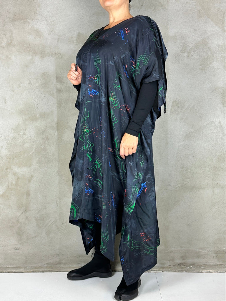 Henrik Vibskov Uncut Kaftan Dark Fireworks