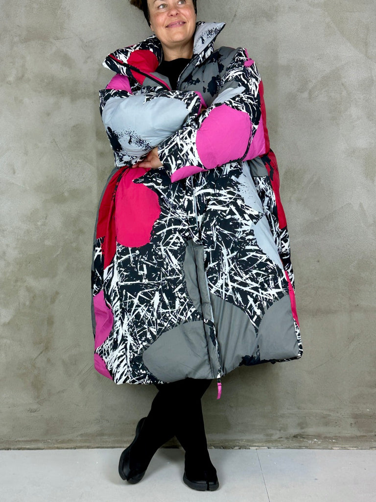 Black Label 3211212 Coat Multicolor