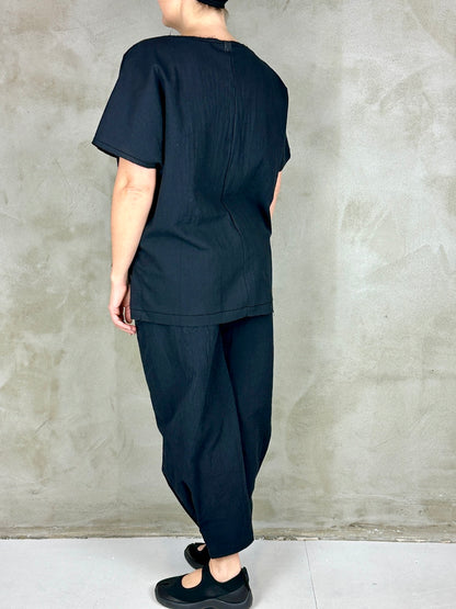 Liselotte Hornstrup Nepal Tee Black