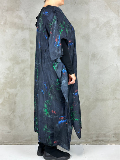 Henrik Vibskov Uncut Kaftan Dark Fireworks