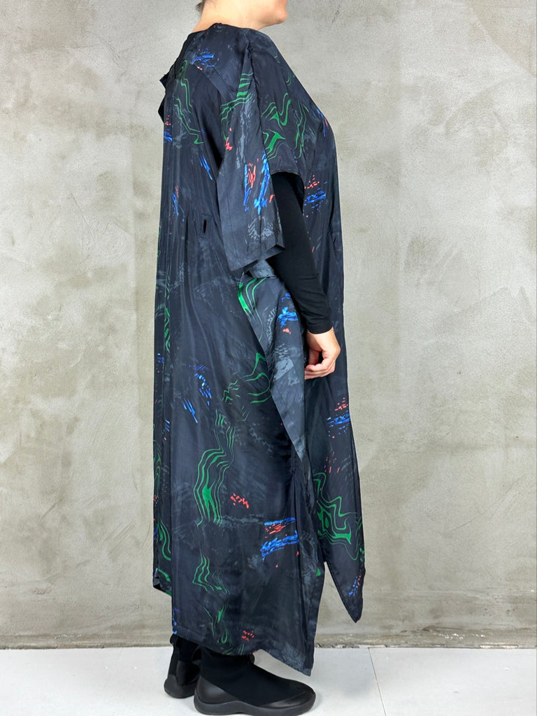 Henrik Vibskov Uncut Kaftan Dark Fireworks