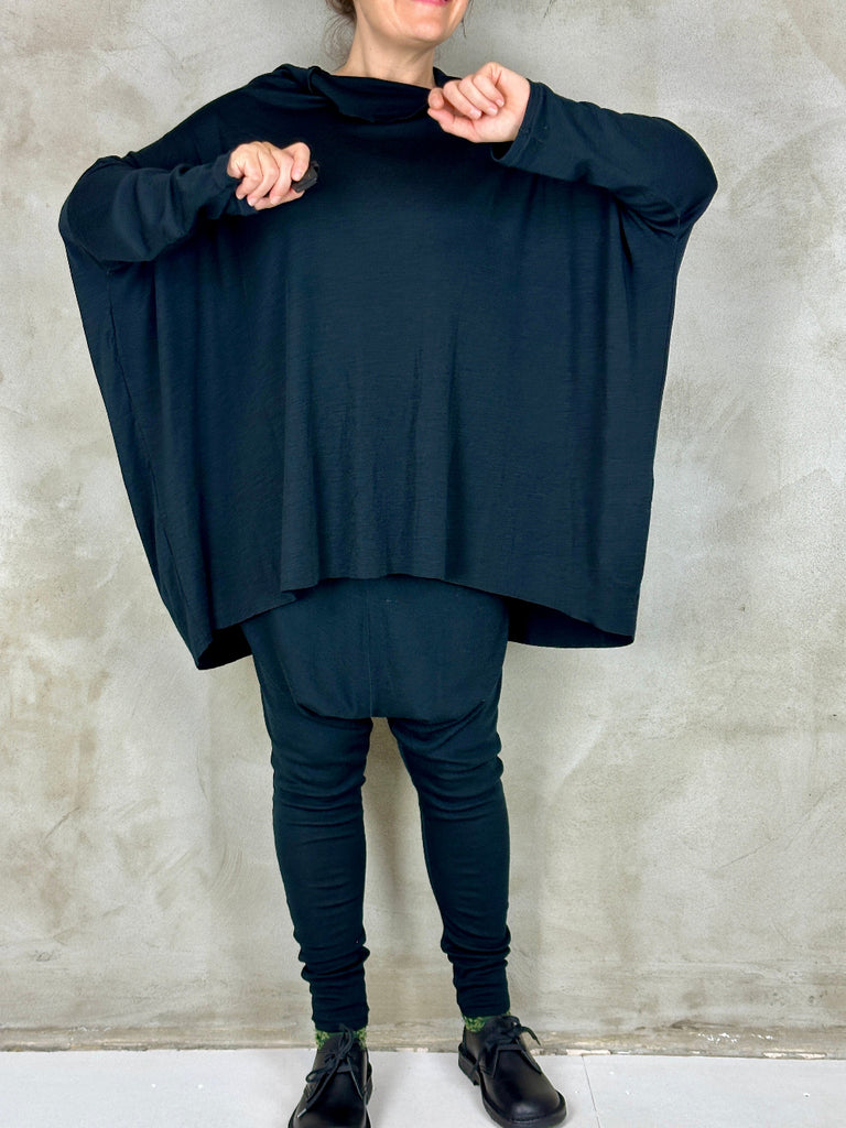 Liselotte Hornstrup Sara Wool Shirt Black