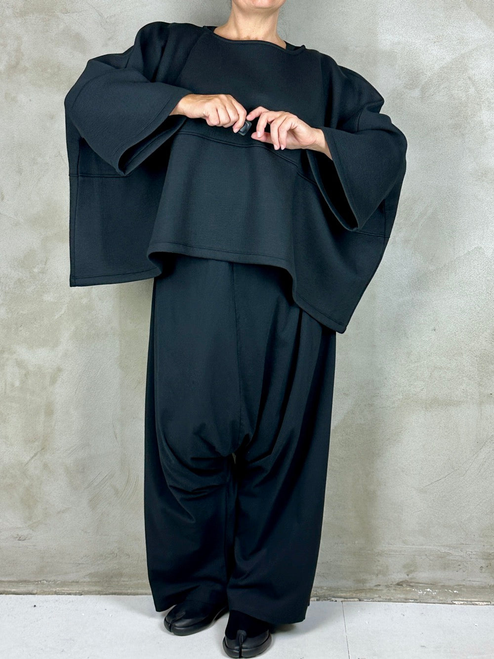 Sort Aarhus SA2214 Oversize Blouse