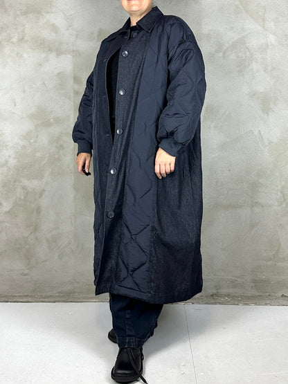 Studio Projects Kitsura Coat Navy Denim