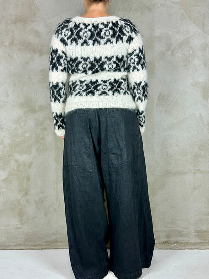 Gudrun & Gudrun Inka Off White - Black - Studio Grundahl
