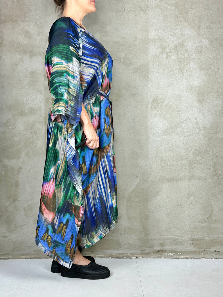 Henrik Vibskov Uncut Kaftan Multi Brush Drip