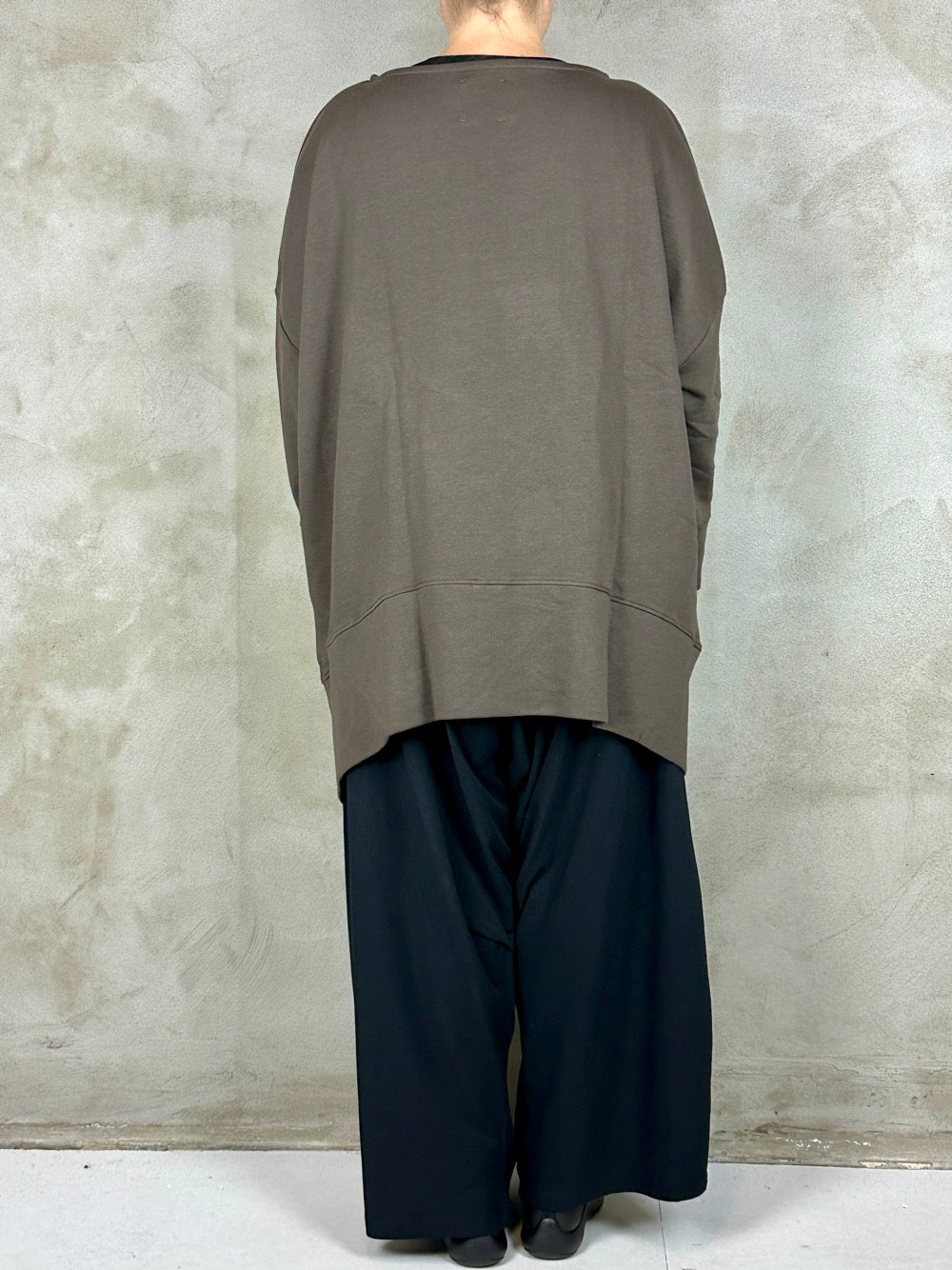 Sort Arhus SA2157 Oversize Blouse Moro