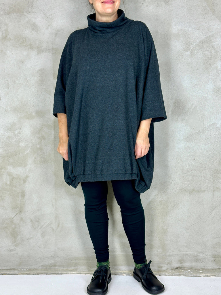 Liselotte Hornstrup Zero Cotton Knit Dark Grey