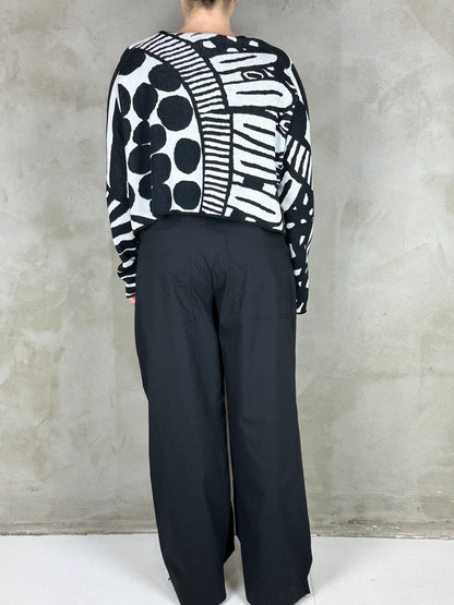 Black Label 3630106 Trousers Black