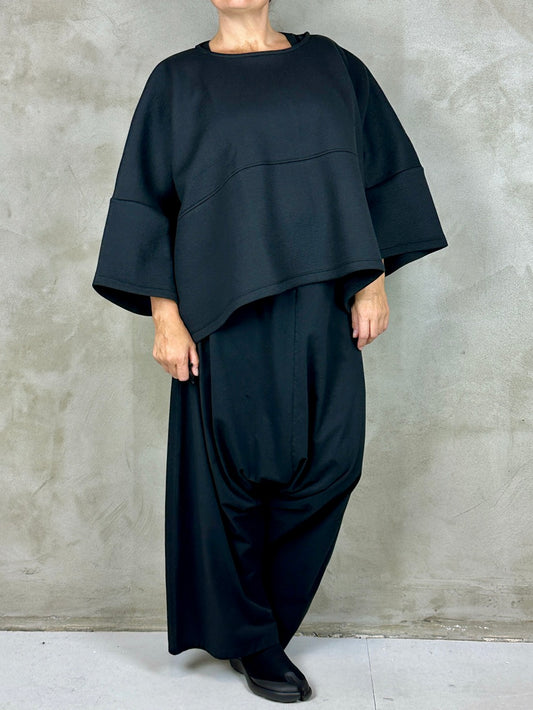 Sort Aarhus SA2214 Oversize Blouse