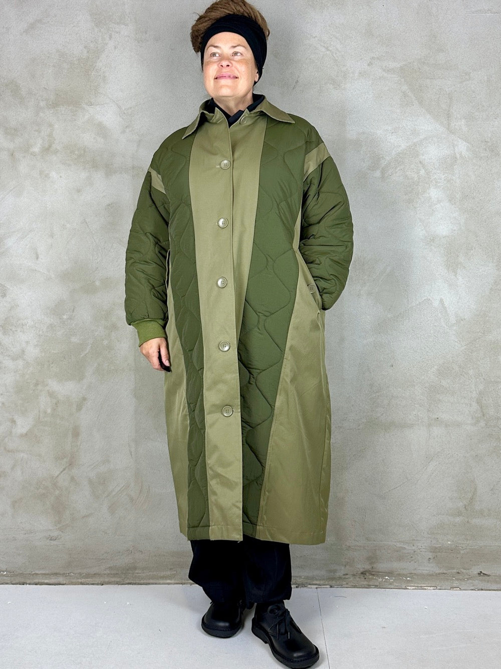 Studio Projects Kitsura Coat Military Green