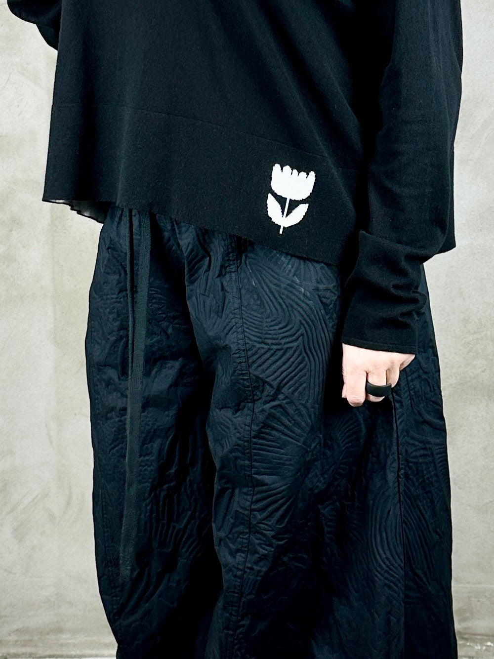 Black Label 3330711 Knit Black