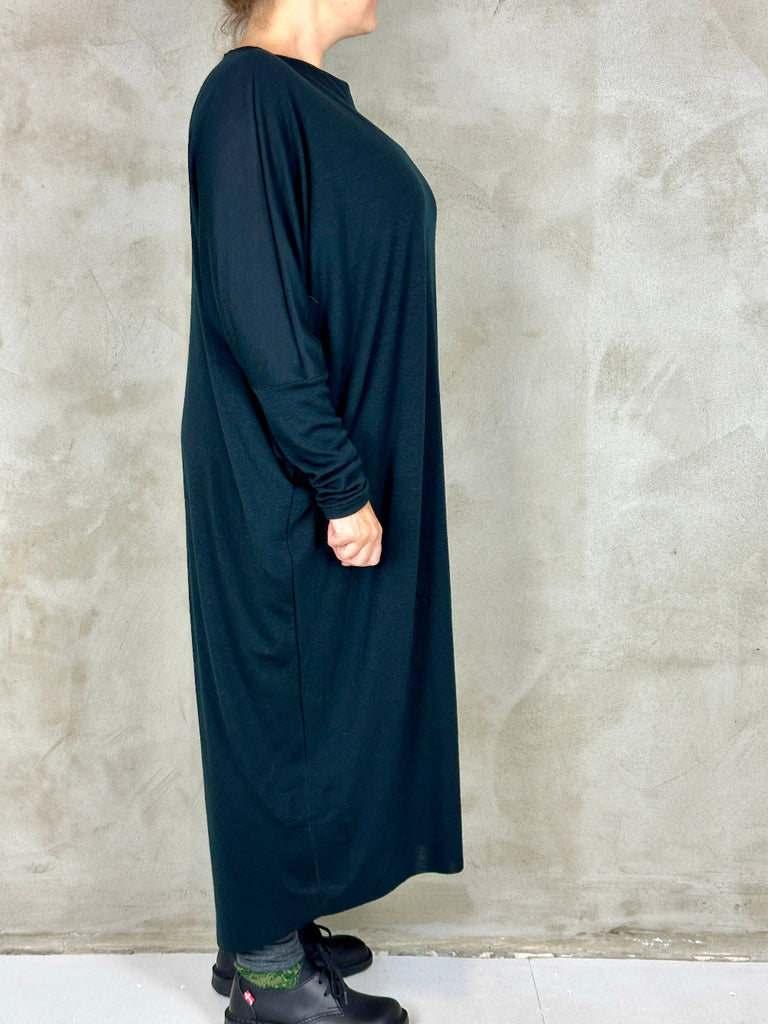 Liselotte Hornstrup Parrow Wool Dress Black