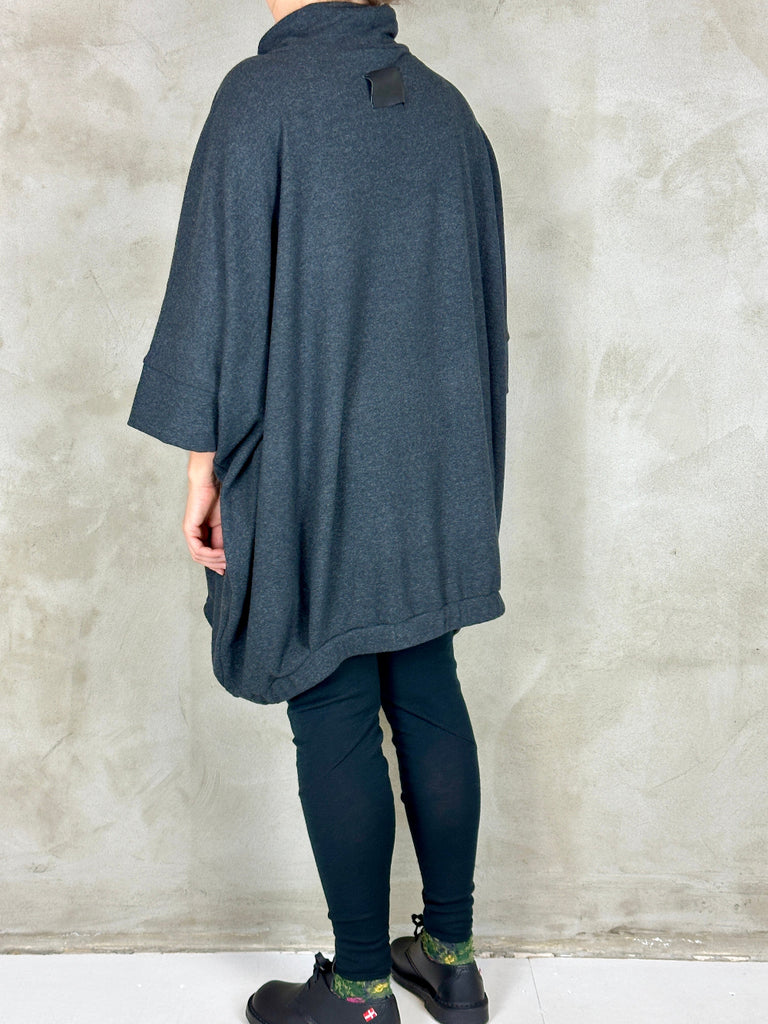 Liselotte Hornstrup Zero Cotton Knit Dark Grey
