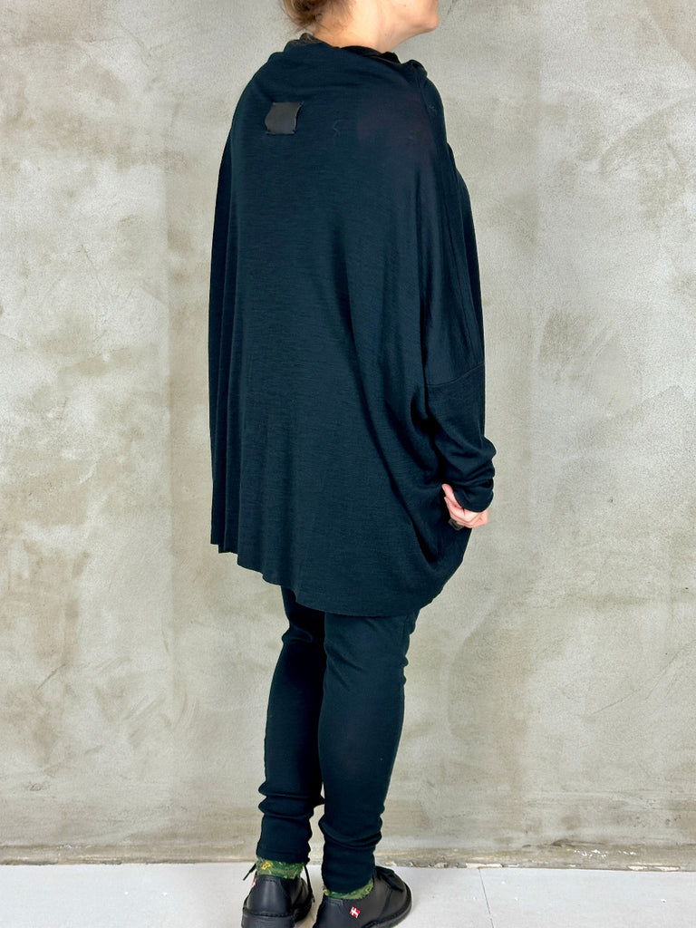 Liselotte Hornstrup Sara Wool Shirt Black