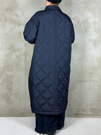Studio Projects Kitsura Coat Navy Denim