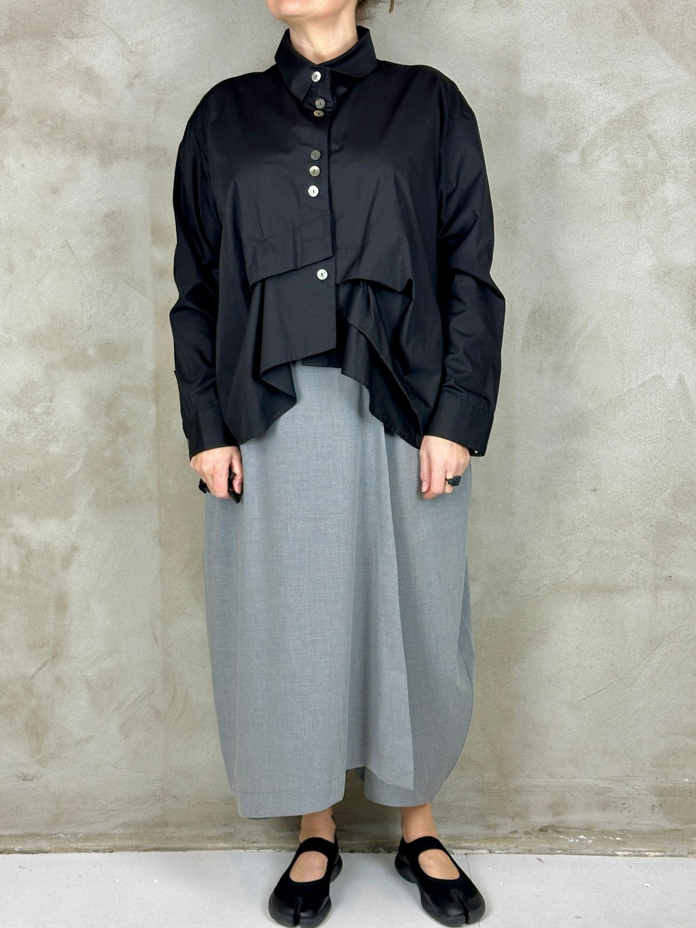 Moyuru 1477 Blouse Black