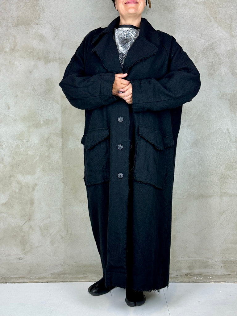Black Label 3281204 Coat Black