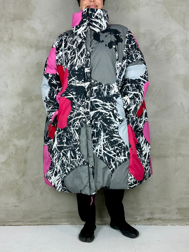 Black Label 3211212 Coat Multicolor