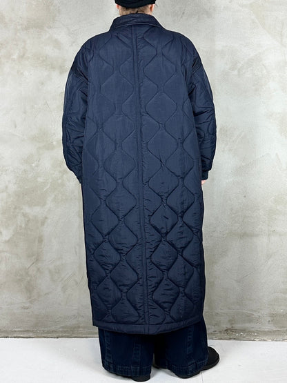 Studio Projects Kitsura Coat Navy Denim