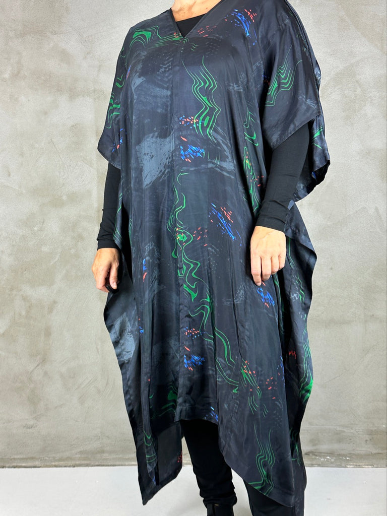 Henrik Vibskov Uncut Kaftan Dark Fireworks