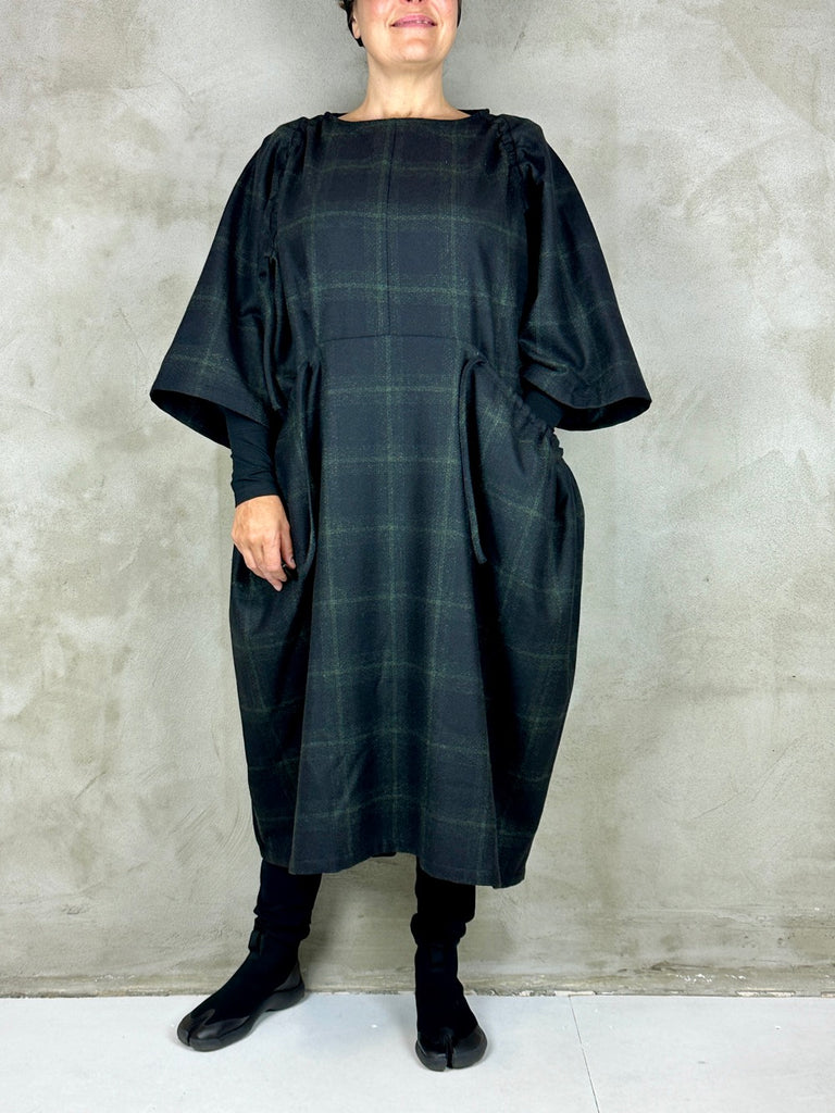 Henrik Vibskov Pull Dress Dark Checks