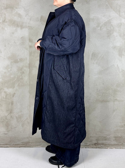 Studio Projects Kitsura Coat Navy Denim