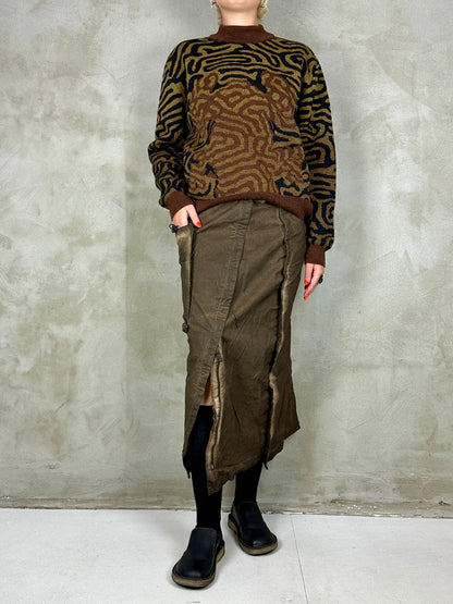 Rundholz DIP 2190306 Skirt Dark Dakar Cloud