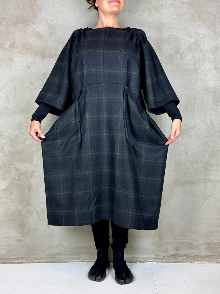 Henrik Vibskov Pull Dress Dark Checks