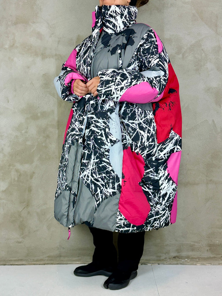 Black Label 3211212 Coat Multicolor