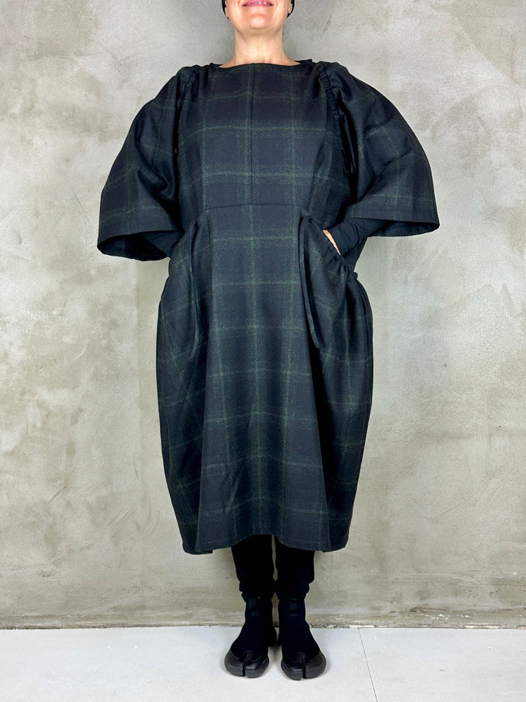 Henrik Vibskov Pull Dress Dark Checks