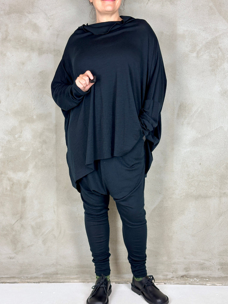 Liselotte Hornstrup Regnar Wool Pants Black