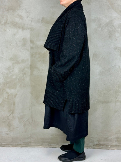 Black Label 3627204 Long Cardigan Black