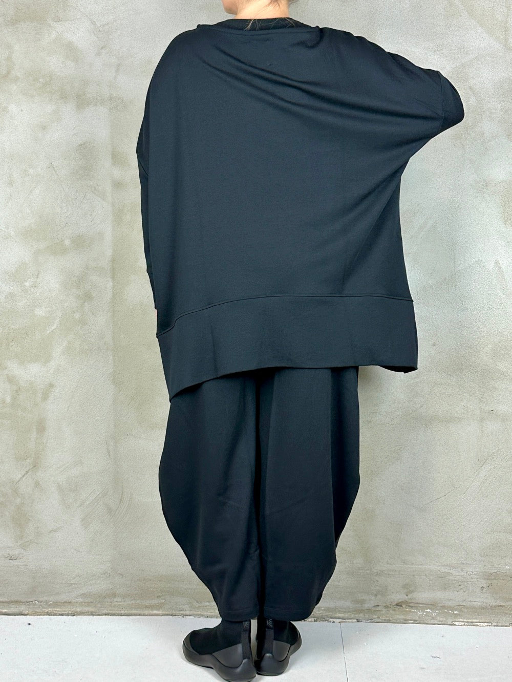 Sort Arhus SA2157 Oversize Blouse Black