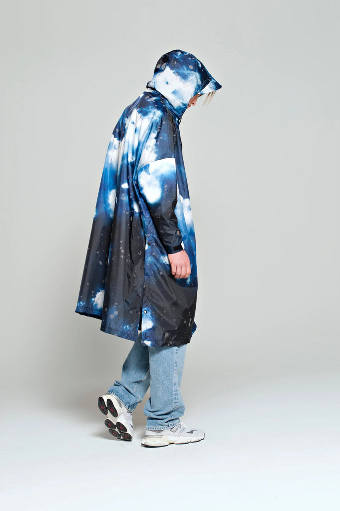 Rainkiss Starry Night Rain Poncho