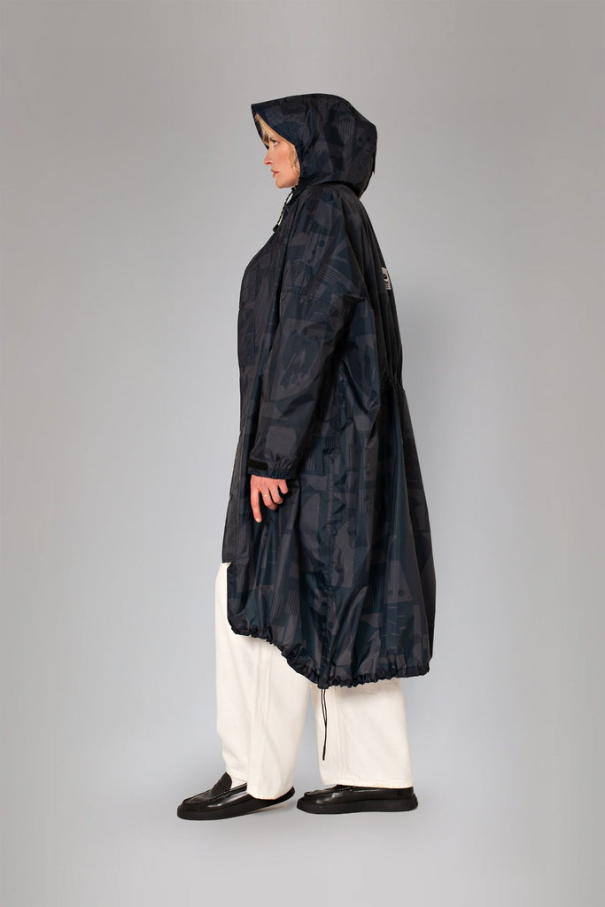 Rainkiss Back To Black Rain Coat