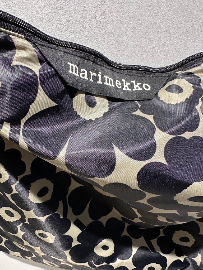 Marimekko Neat Crossbody Mini Unikko L Black/Khaki