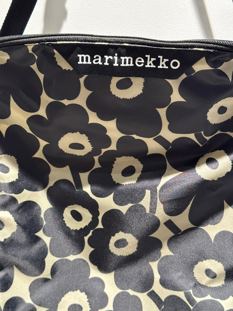 Marimekko Neat Crossbody Mini Unikko M Black/Khaki