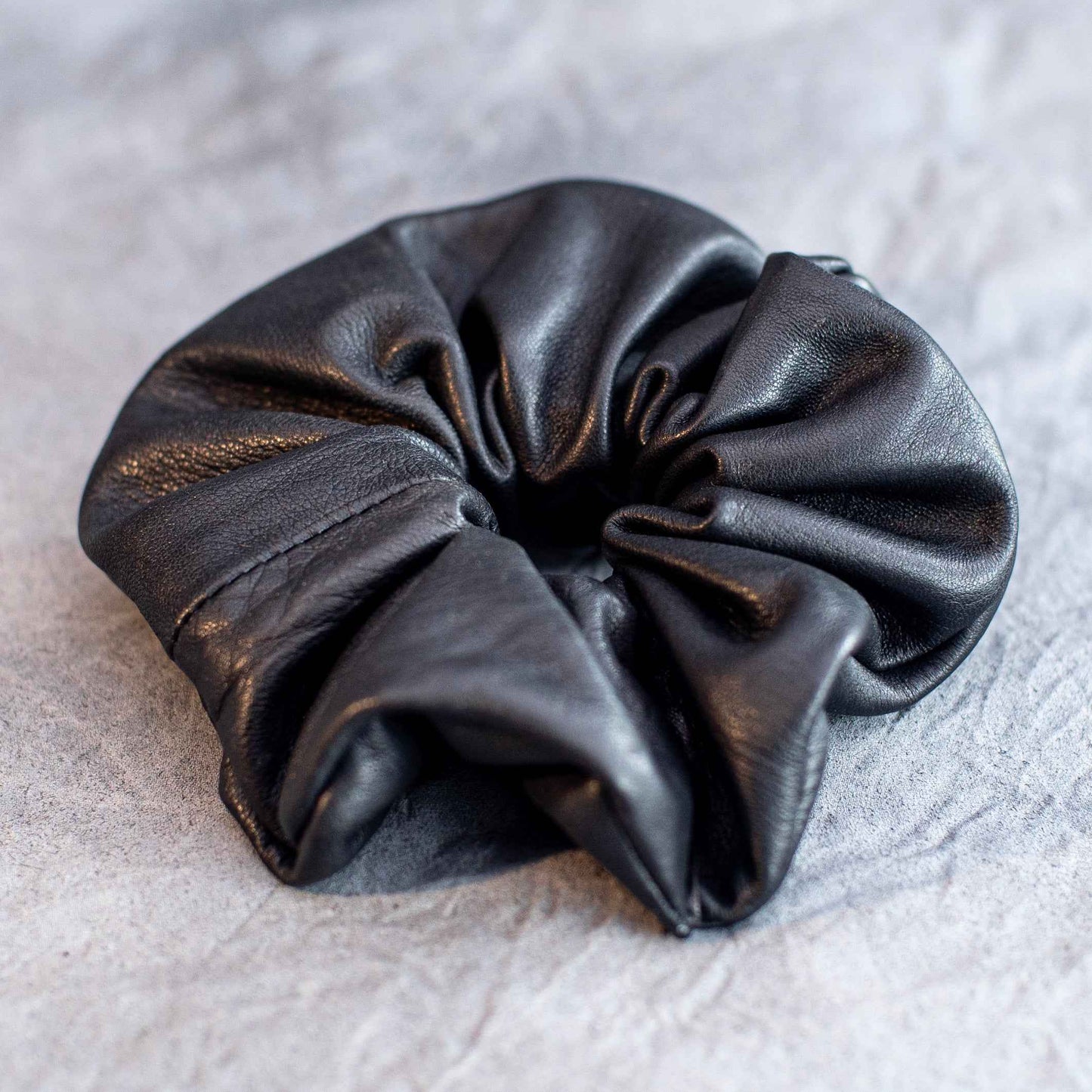 Plumbum Leather Scrunchie